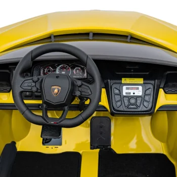 Lamborghini Revuelto Xl Strong žuto Auto Na Akumulator 14