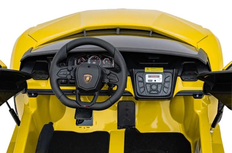 Lamborghini Revuelto Xl Strong žuto Auto Na Akumulator 14