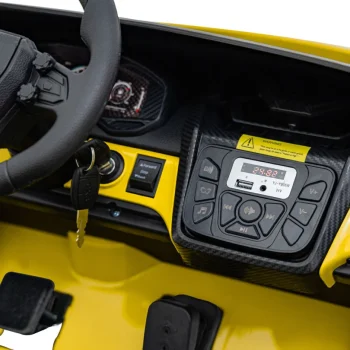 Lamborghini Revuelto Xl Strong žuto Auto Na Akumulator 16