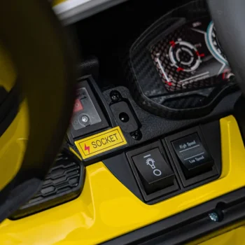 Lamborghini Revuelto Xl Strong žuto Auto Na Akumulator 17