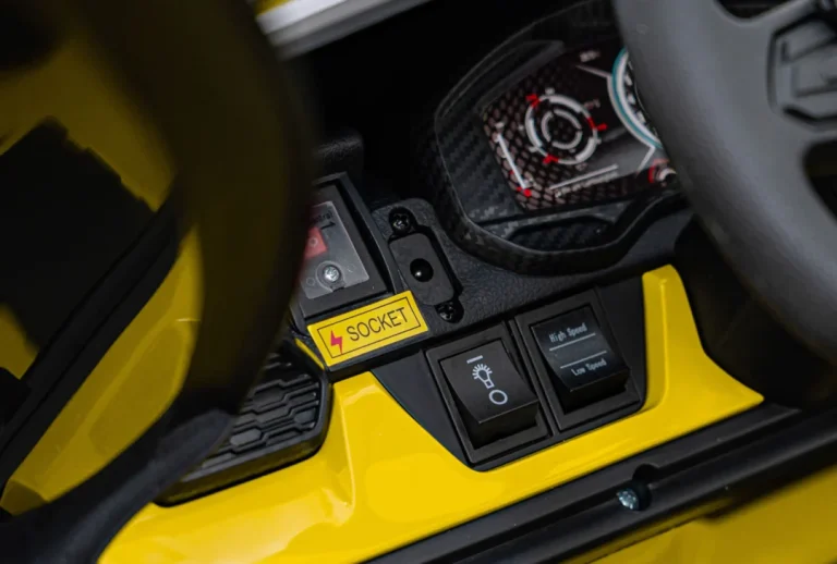 Lamborghini Revuelto Xl Strong žuto Auto Na Akumulator 17