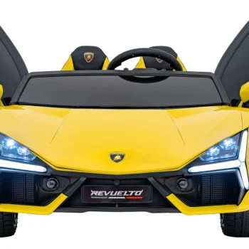 Lamborghini Revuelto Xl Strong žuto Auto Na Akumulator 4