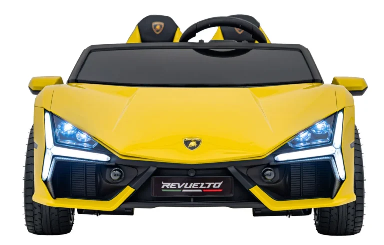 Lamborghini Revuelto Xl Strong žuto Auto Na Akumulator 5