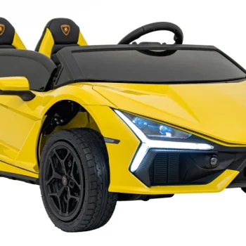 Lamborghini Revuelto Xl Strong žuto Auto Na Akumulator 6