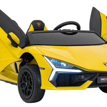 Lamborghini Revuelto Xl Strong žuto Auto Na Akumulator 7
