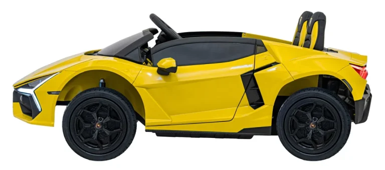 Lamborghini Revuelto Xl Strong žuto Auto Na Akumulator 8
