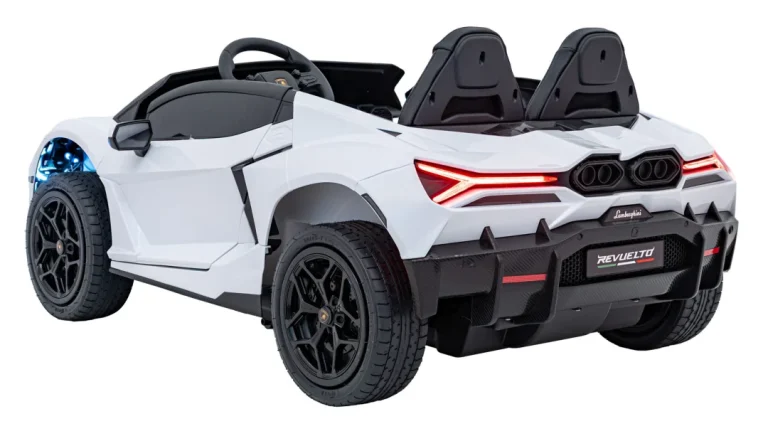 Lamborghini Revuelto Xl Strong, Bijeli Auto Na Akumulator 10