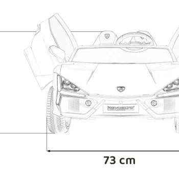 Lamborghini Revuelto Xl Strong, Bijeli Auto Na Akumulator 2