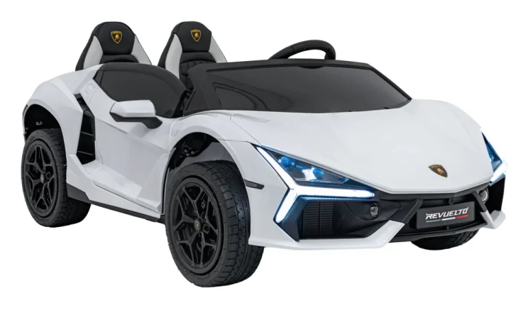 Lamborghini Revuelto Xl Strong, Bijeli Auto Na Akumulator 4