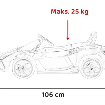 Lamborghini Revuelto Na Akumulator, Crni 3