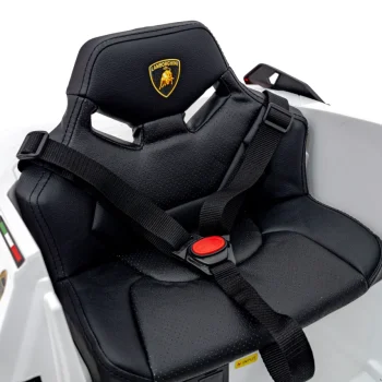 Lamborghini Sian Dječja Autosjedalica Na Baterije Bijela + Daljinski Upravljač + Eva + Spori Start 22