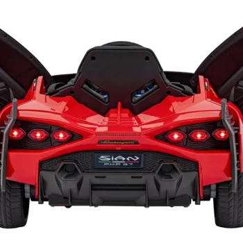 Lamborghini Sian Dječja Autosjedalica Na Baterije Crvena + Daljinski Upravljač + Eva + Spori Start 14