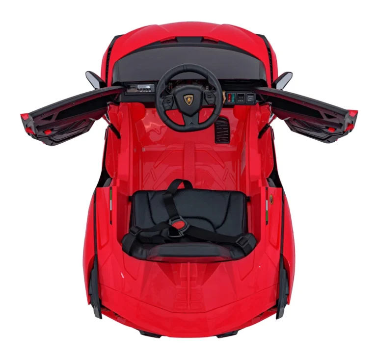 Lamborghini Sian Dječja Autosjedalica Na Baterije Crvena + Daljinski Upravljač + Eva + Spori Start 17