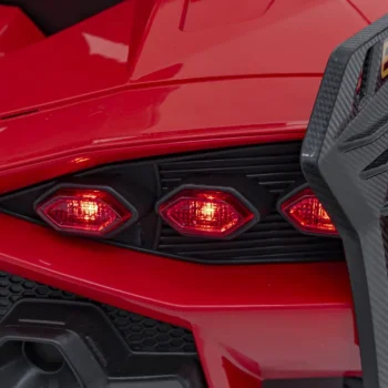 Lamborghini Sian Dječja Autosjedalica Na Baterije Crvena + Daljinski Upravljač + Eva + Spori Start 23