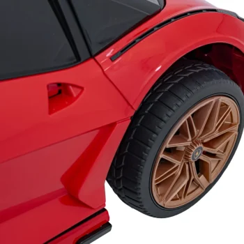 Lamborghini Sian Dječja Autosjedalica Na Baterije Crvena + Daljinski Upravljač + Eva + Spori Start 26
