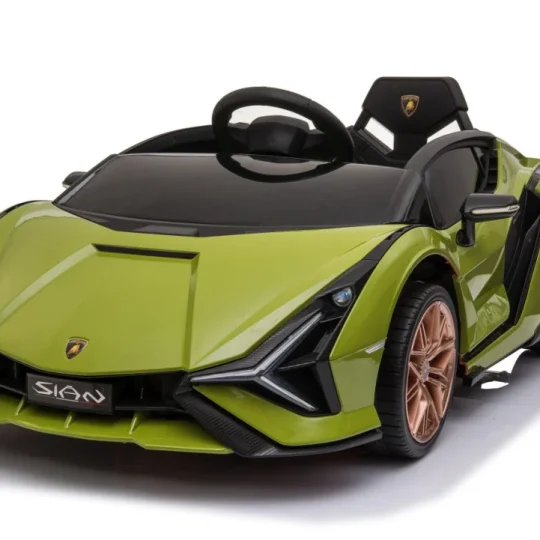 Lamborghini Sian Dječja Kolica Na Baterije, Zelena + Daljinski Upravljač + Eva + Spori Start 1