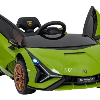 Lamborghini Sian Dječja Kolica Na Baterije, Zelena + Daljinski Upravljač + Eva + Spori Start 10
