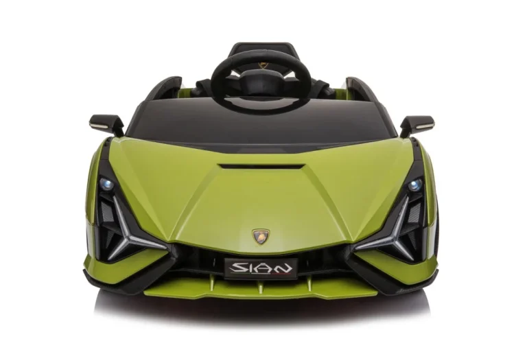 Lamborghini Sian Dječja Kolica Na Baterije, Zelena + Daljinski Upravljač + Eva + Spori Start 11