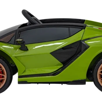 Lamborghini Sian Dječja Kolica Na Baterije, Zelena + Daljinski Upravljač + Eva + Spori Start 12