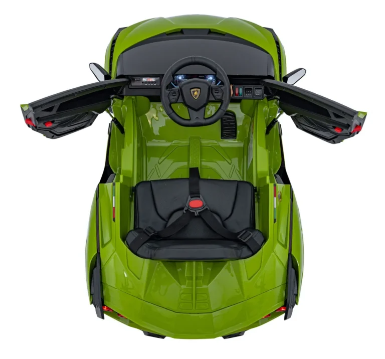 Lamborghini Sian Dječja Kolica Na Baterije, Zelena + Daljinski Upravljač + Eva + Spori Start 17
