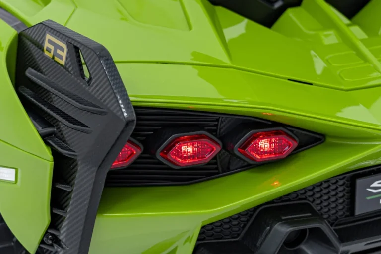 Lamborghini Sian Dječja Kolica Na Baterije, Zelena + Daljinski Upravljač + Eva + Spori Start 23