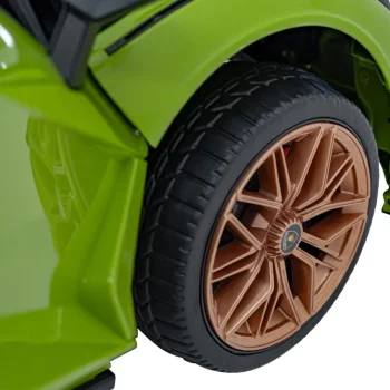 Lamborghini Sian Dječja Kolica Na Baterije, Zelena + Daljinski Upravljač + Eva + Spori Start 26