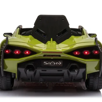 Lamborghini Sian Dječja Kolica Na Baterije, Zelena + Daljinski Upravljač + Eva + Spori Start 7