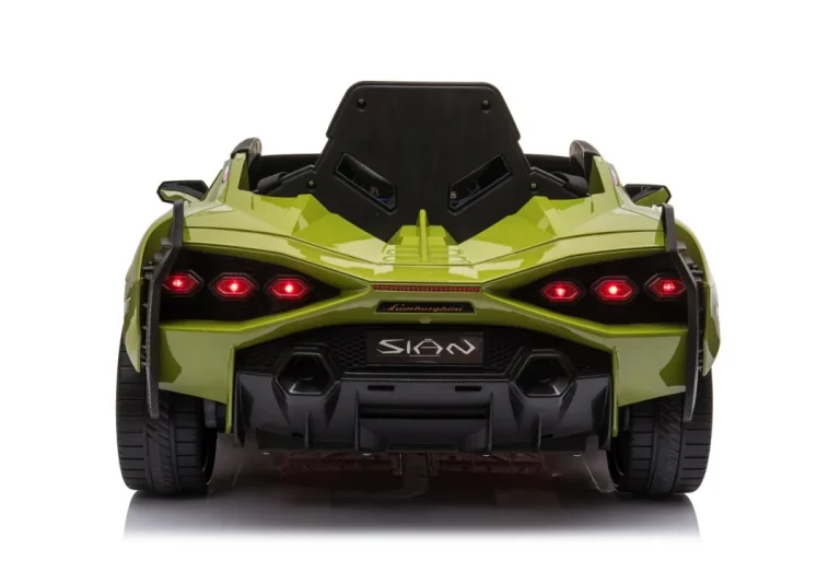 Lamborghini Sian Dječja Kolica Na Baterije, Zelena + Daljinski Upravljač + Eva + Spori Start 7