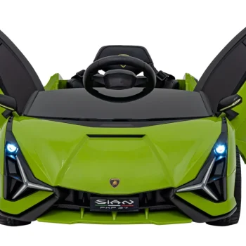 Lamborghini Sian Dječja Kolica Na Baterije, Zelena + Daljinski Upravljač + Eva + Spori Start 8