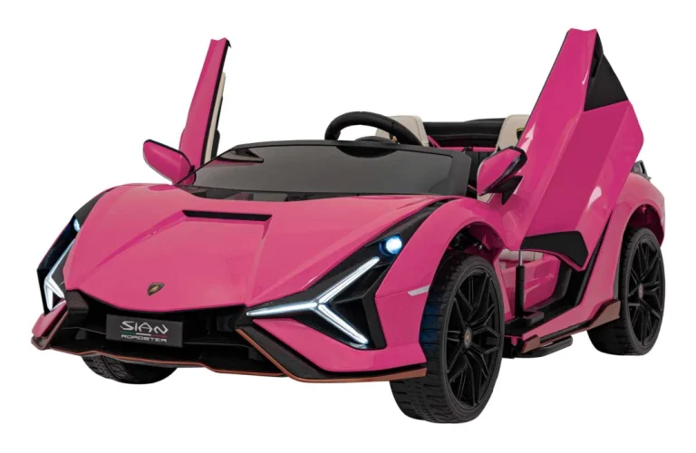Lamborghini Sian Ružičasto Vozilo S Mjestom Za Roditelja 1
