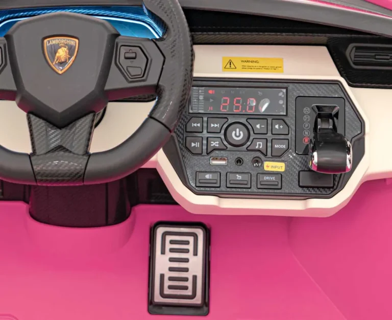 Lamborghini Sian Ružičasto Vozilo S Mjestom Za Roditelja 13