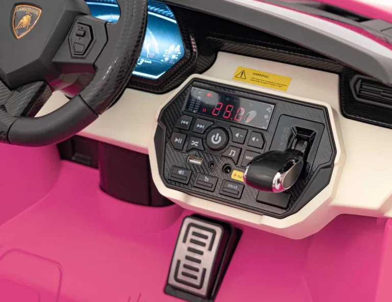 Lamborghini Sian Ružičasto Vozilo S Mjestom Za Roditelja 14