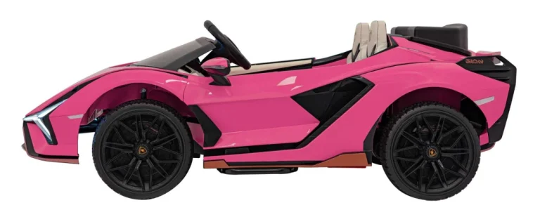 Lamborghini Sian Ružičasto Vozilo S Mjestom Za Roditelja 6