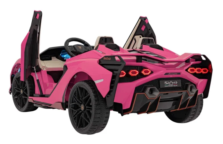 Lamborghini Sian Ružičasto Vozilo S Mjestom Za Roditelja 7