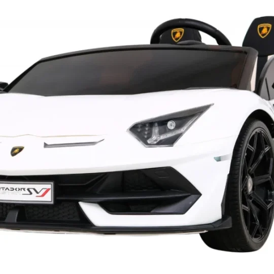 Lamborghini Svj Drift Za 2 Djece Bijela + Drift Funkcija + Daljinski Upravljač 1