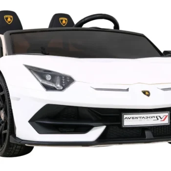 Lamborghini Svj Drift Za 2 Djece Bijela + Drift Funkcija + Daljinski Upravljač 12