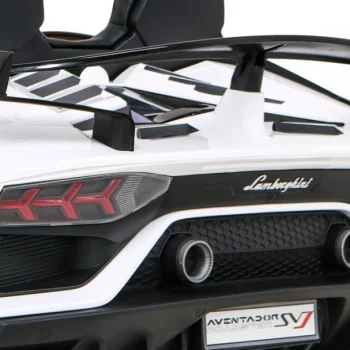Lamborghini Svj Drift Za 2 Djece Bijela + Drift Funkcija + Daljinski Upravljač 14