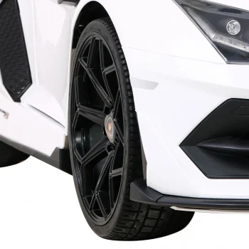 Lamborghini Svj Drift Za 2 Djece Bijela + Drift Funkcija + Daljinski Upravljač 15