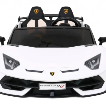 Lamborghini Svj Drift Za 2 Djece Bijela + Drift Funkcija + Daljinski Upravljač 3