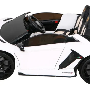 Lamborghini Svj Drift Za 2 Djece Bijela + Drift Funkcija + Daljinski Upravljač 5