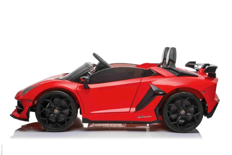 Lamborghini Svj Drift Za 2 Djece Crveni + Funkcija Driftanja + Daljinski Upravljač + Mp3, Crvena 2