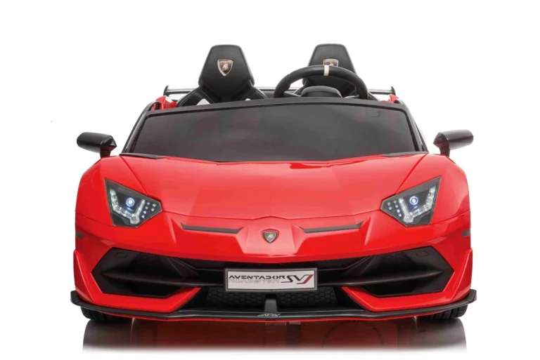 Lamborghini Svj Drift Za 2 Djece Crveni + Funkcija Driftanja + Daljinski Upravljač + Mp3, Crvena 8