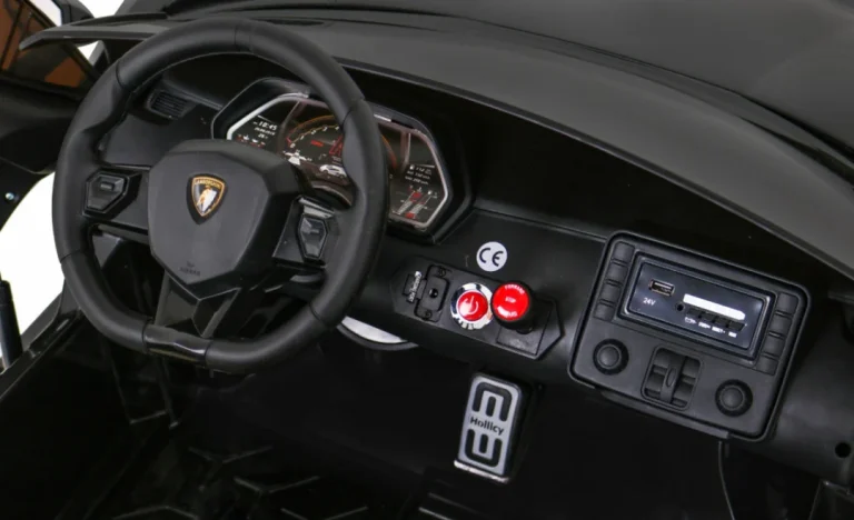 Lamborghini Svj Drift Za 2 Djece, Crni 10