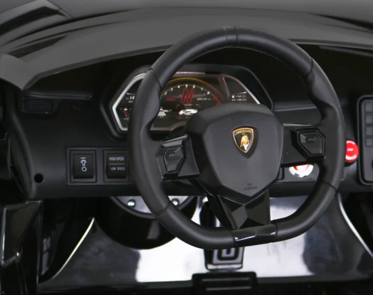 Lamborghini Svj Drift Za 2 Djece, Crni 9