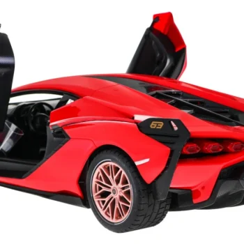 Lamborghini Sian Fkp 37 Rastar Model 1:14 Automobil Na Daljinsko Upravljanje + Daljinski, Crvena 3