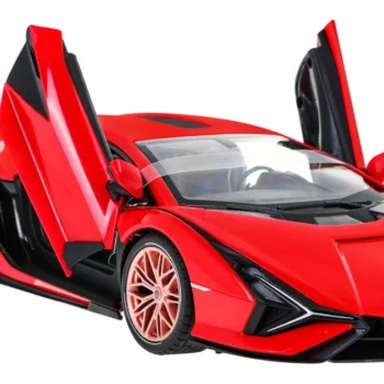 Lamborghini Sian Fkp 37 Rastar Model 1:14 Automobil Na Daljinsko Upravljanje + Daljinski, Crvena 5