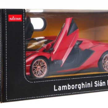 Lamborghini Sian Fkp 37 Rastar Model 1:14 Automobil Na Daljinsko Upravljanje + Daljinski, Crvena 6