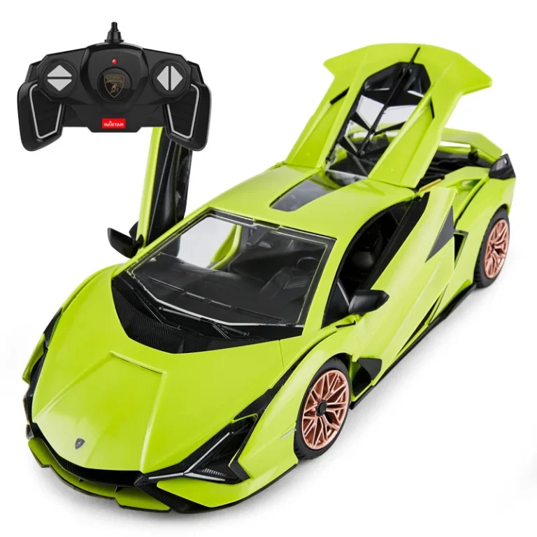 Lamborghini Sian Zeleni Rastar Model 1:18 Automobil Na Daljinsko Upravljanje + 2,4 Ghz, Zelena 3