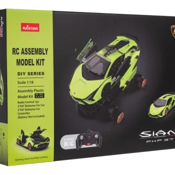 Lamborghini Sian Zeleni Rastar Model 1:18 Automobil Na Daljinsko Upravljanje + 2,4 Ghz, Zelena 7