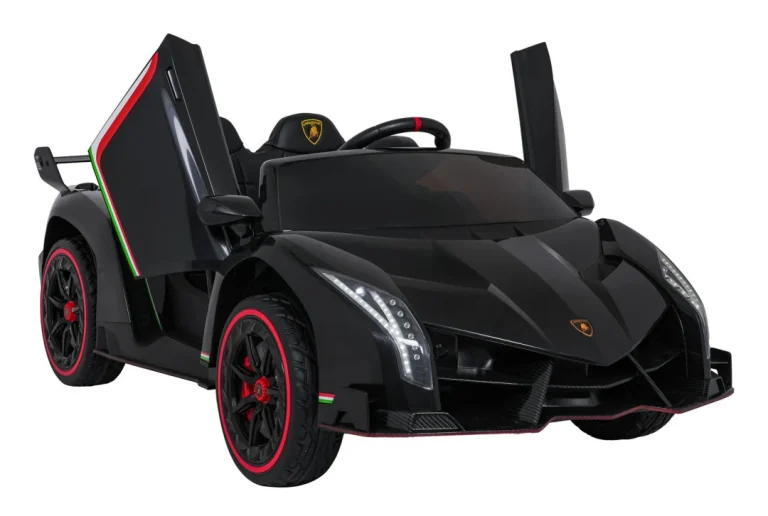 Lamborghini Veneno Na Akumulator, Crni 5